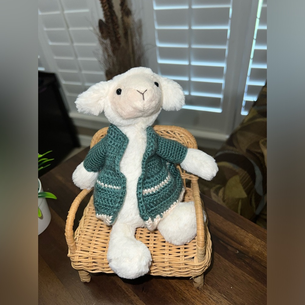 Knitted Sweater for‎ Small Plush like Jellycat